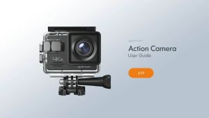 APEMAN A79 Action Camera 4K 20MP WiFi External Microphone Underwater Waterproof 40M with 2 Rechargeable Batteries and Accessories Kits