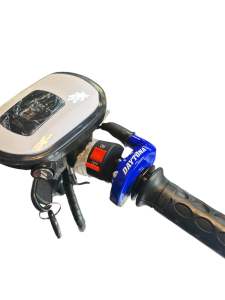 ประกับคันเร่งDTทดรอบใช้เฉพาะแปลงสกู๊ตเตอร์น้ำมันสีน้ำเงิน