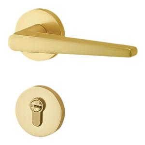 YAGEMAN | Magnetic Silencing Gold Matte Door Handle