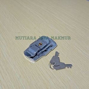 1 PCS KUNCI KOPER /KUNCI TAS/ KUNCI BOX ( S55 SILVER ) GEMBOK CONTAINER ASSEORIS HARDCASE