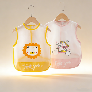 Breathable Upgraded Waterproof Anti-stain No-wash Baby Bib