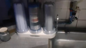 GLOBAL 3 Stages Alkaline Water Purifier with free filter easy install plug and play