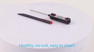 Nhiệt Kế Kỹ Thuật Số Dạng Bút Đo Nhiệt Độ Thực Phẩm Đồ Uống Bút Máy Đo Cảm Biến Nhiệt Độ Lò Nướng Dầu Sữa Nước Nấu Ăn Thực Phẩm Nhà Bếp Đầu Dò Cặp Nhiệt Điện