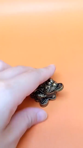 กบสามขาคาบเหรียญจีนโบราณ เสริมฮวงจุ้ย กิจการ ร้านค้า เสริมความร่ำรวยและดึงดูดเงินทอง วัสดุโลหะสำริด