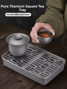 Cieuis | Portable Titanium Tea Tray