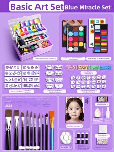 Marie’s | Non-Toxic Water Soluble Face Body Paint Kit