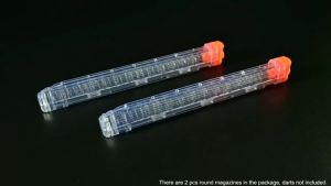 ZIVCONCING 12-Round Magazine 2 Pack 12-Round Magazines Bullet Clips for Nerf Rival
