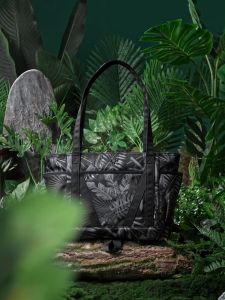 MAH Rainforest Series Large Capacity Tote Bag Printing Design Commuter Shoulder Bag