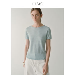 INSIS FEMME | Simple Casual Summer Linen T-shirt