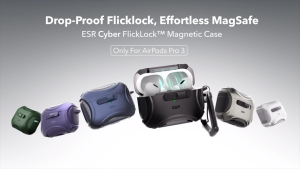 ESR for  AirPods 5/4th/AirPods Pro 3 Case (HaloLock) Compatible with MagSafe Drop-Proof Lock Easy Open Full Series.100% Authentic