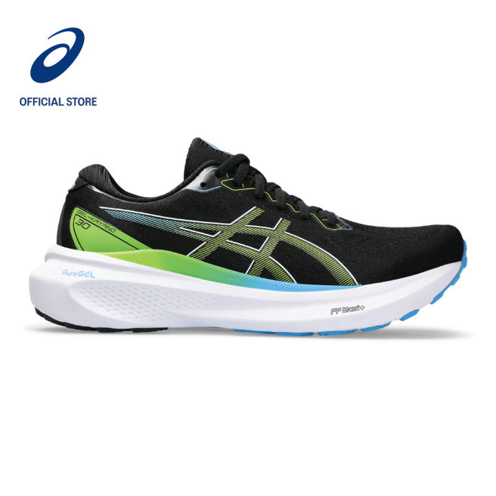 ASICS Men GEL KAYANO 30 Running Shoes in Black Electric Lime Lazada Singapore