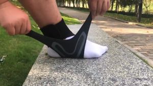 Ankle Support Merk R.joy/Ankle Pelindung Tumit /Pelindung Ankle Kaki