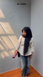 An-Najah Sajadah Besar Jumbo Travel Genggam / Gulung Anti Slip Premium (DARK GRAY)