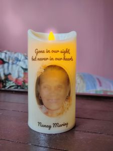 Personalized Led Candle