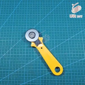 Dao Tròn - Dao Cắt Da Thuộc Cắt Vải Lưỡi Tròn 28/45mm - Dụng Cụ Làm Da Handmade DIY