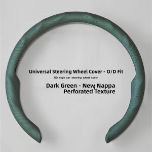 KVS | Suede Ultra-Thin Non-Slip Sweat-Absorbent Steering Wheel Cover