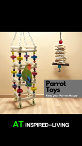 Bird Toy | Parrot Toy Sets – Climbing  Chew Toys Foraging  Cuttle Fish bone | Lovebird Conure Cockatiel