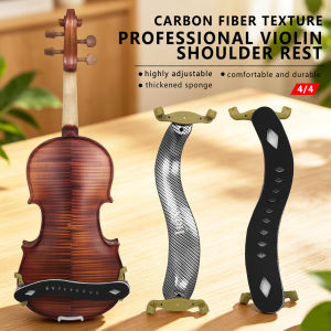 IRIN | IRIN Violin Shoulder Rest 4/4 Carbon Fiber Shoulder Rest Support for Violin Parts Ensemble Performance Violinist Practice