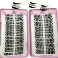 32Rows Fox Eye Manga  Cluster Lashes Cat Eye Lashes Individual Lashes Natural Look DIY Eyelash Extension Volume Lash Clusters. 