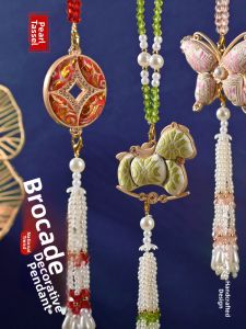 AIERLISHA | DIY Non-Metallic Horse Pearl Pendant for Festival Decorations