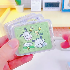 Puzzle Mini Cartoon Cute Kuromi Creative Paper Toy Multifunctional Stress Relief Educational Gift