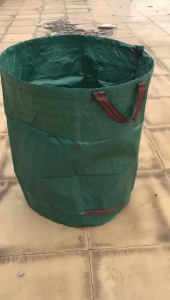 【500L】ถุงเก็บใบไม้ร่วง ถุงเก็บกิ่งไม้และใบไม้ ถุงใบสวน เก็บขยะโรงงานทำความสะอาดสวนสาธารณะ ถุงผ้า PP เบาพกพาสะดวก สามาเอา