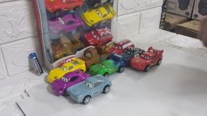 CWVS CARS TOY SET MCQUEEN 8 PIECES CHARACTERS TOY CAR FOR KIDS