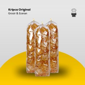 Keripik Kaca / Keripik Beling / Keripca / Pikca Enak Kualitas Premium Harga Termurah Pedas Extra Daun Jeruk Bisa COD I Camilan Mami Bos