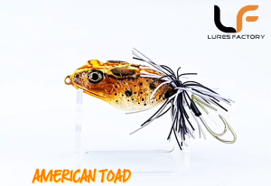 LURESFACTORY - MF AMERICAN TOAD 5cm 13g HARDBODY LURE TOPWATER