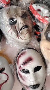 halloween scary mask / maskara horror design for adult size costume party