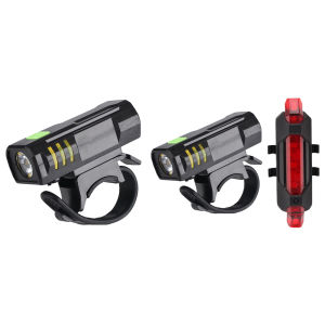 【New Arrival】 Bicycle Headlight High Brightness MTB Road Bike Headlight USB Charging Cycling Safety Front Lamp 100LM for Night Riding