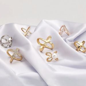 [READY STOCK] Aksesori Kancing Tudung selendang - Accessories Scarf Shawl Scarf buckle three rings