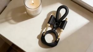 Massage Male Bracket Kit Stretching Effective Adjustable Men Support Stretcher Black Gold Traction Device