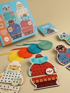 MiDeer Animal Threading Game: A Fun & Educational Tool for Creative Play