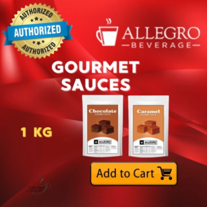 Allegro Dessert Sauce 1L Chocolate Caramel White Chocolate Cafe Grade Coffee Milk Tea Frappe Ice Cream Baking