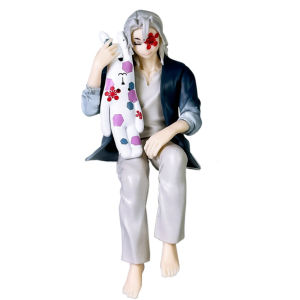 Bandai | Anime Demon Slayer Kimetsu No Yaiba Figure Nezuko Mitsuri Tanjirou Sitting Pose PVC Model Collectible Doll Toy Gifts In Stock