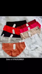 Quần Lót Nữ Su Gợn Sóng Không Viền May Chất Mát Lạnh Ôm Mông Tôn Vòng 3 Cực Xinh Hieu Store24h - 1028