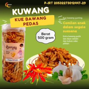 KUE BAWANG-KUWANG PEDAS 500 GRAM