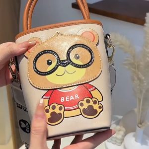 Tas Selempang Wanita Hand bag Bear Bentuk Bucket New Arrivall Import Kualitas Premium WS - CN 17