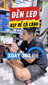 "Hoàn tiền đến 10%" ĐÈN LED KẸP XOAY 90 ĐỘ CHO BỂ CÁ CẢNH MINI 3 CHẾ ĐỘ MÀU D9S D11S D13S