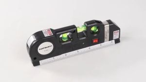 LEVELPRO3 Meteran Laser Waterpass Penggaris Laser Meter 250 cm dengan Waterpass Meteran Laser Serbaguna - Taffware TL243