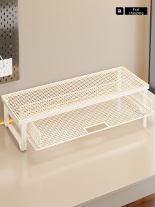 MUGG | Height Adjusting Space Saving Desktop Organizer Shelf Ventilation for Equipment