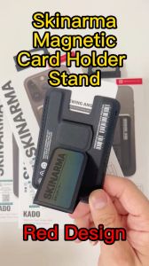 Skinarma Mag Charge Magnetic Card Holder with Stand Grip Phone Stand for Magnetic Case Phone Smartphone Card Holder