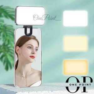 Lampu Selfie Portable Clip Mini led Light Led Video Light LAMPU FOTOGRAFI Lampu Selfie Portable LAMPU Camera Handphone Komputer