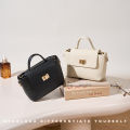 SeaGloca Premium Versatile Soft Leather Grain Mini Portable Shoulder Messenger Sling Bag for Woman. 