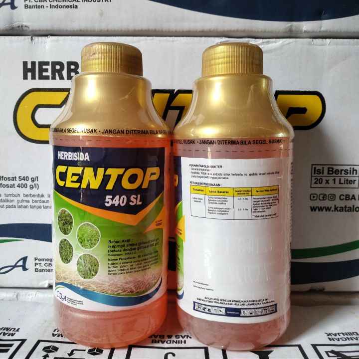 Pembasmi rumput liar gulma Herbisida Centop 540 SL 1 Liter