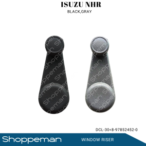 ISUZU NHR WINDOW RISER HANDLE DCL-30 8-97852452-0 BLACK GRAY