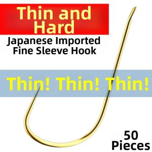 Extra Fine Flat Titanium Alloy Fishing Hooks