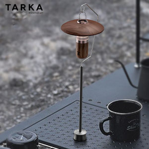 TARKA Outdoor Lantern Stand Magnetic Base Detachable Lightweight Desktop Light Holder Camping Table Lamp Rack Accessories