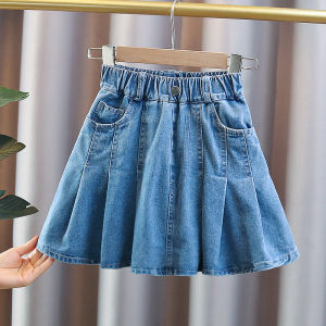 WEIDIBEIBEI | Trendy Design Flexible Styling Girls Jeans Skirt